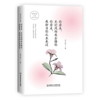 Ni ruo lai, wu lun feng yu qu jie ni; ni ruo zou, wo que dang ni cong wei lai guo  (Simplified Chinese)